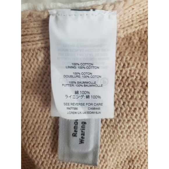 J.Crew Short Sleeve Sweater With Eyelet Detail Size Medium - Picture 5 of 5